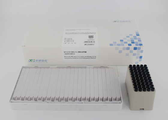 Poct Immunoassay Cardiac Marker Test Kit CTnI CK MB Myo Heart Disease