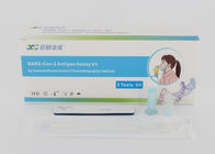 Oropharyngeal 5pcs Covid 19 Rapid Test Kit ISO13485 Approval