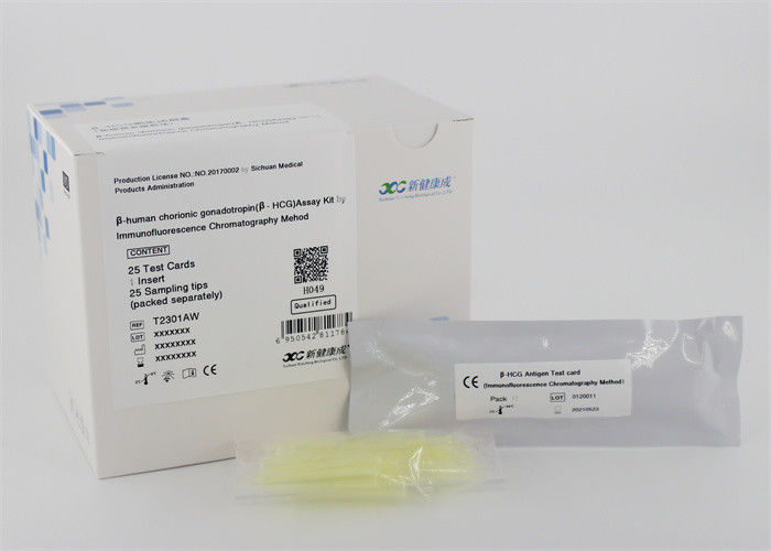 4-12mins β-HCG Hormone Test Kits For Fertility Diagnosis