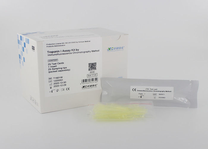 40ng / ML CTnI Cardiac Marker Test Kit 4 Minutes Homogeneous Fluorescent Dynamic Assay