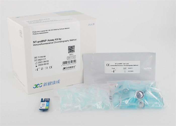 1Ml NT-ProBNP Combo Rapid Test Kit One Step 50packs Per Kit For Heart