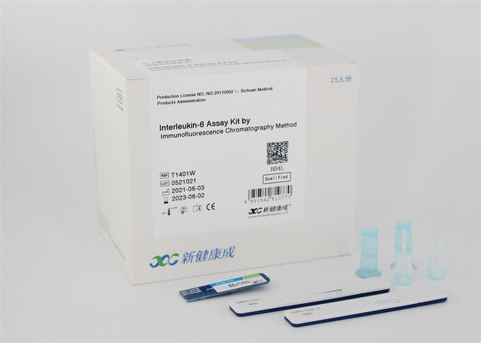Diagnostic Interleukin 6 Inflammation Test Kit Immunofluorescence ISO Certificate