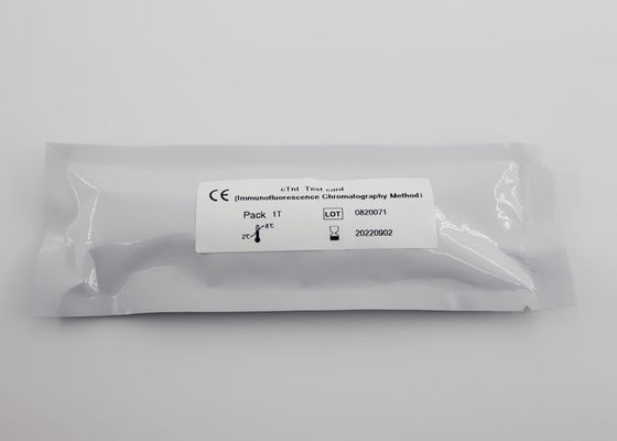 Blood One Step Rapid Test Ivd , 8Min Combo Troponin T Rapid Test Kit