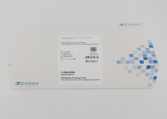 CE 4-8Mins Interleukin-6 Rapid Influenza Test , Immunofluorescence Rapid Strep Test Kit